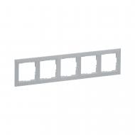 Рамка пятиместная Legrand Suno универсальная титан 721605