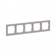 Рамка пятиместная Legrand Suno универсальная шампань 721595