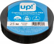 Изолента UP! (Underprice) ПВХ 0,13x15мм 25м черная ПВХ