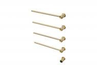 Полотенцесушитель электрический KOSSER Вертекс 660х520/4 ЕLR gold