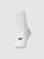 Шкарпетки 4F SOCKS CAS M478 (3pack) 4FWMM00USOCM478-10S р.43-46 білий 3 шт.