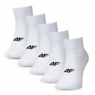 Носки 4F SOCKS CAS M480 (5pack) 4FWMM00USOCM480-10S р.43-46 белый 5 шт.