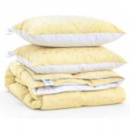 Набор пуховый №1920 Bio-Beige Деми 90% пух (подушка 50x70 средняя) одеяло 155x215 см MirSon бежевый