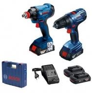 Набор аккумуляторного инструмента Bosch Professional GSR 180 LI + GDX 180 LI 06019G5222