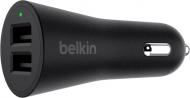 Автомобільний зарядний пристрій Belkin USB DUAL METALLIC 24W