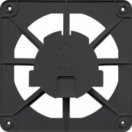 Рамка вентиляционная AirRoxy drim 150x150 graphite для панелей пластик черный