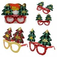 Аксессуар для карнавала Shantou Очки Санты E2423 в ассортименте