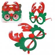 Аксессуар для карнавала Shantou Очки Санты E2424 в ассортименте