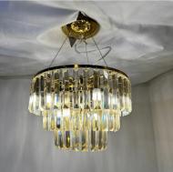 Люстра подвесная EVT Lighting Dzhena 9xG9 кристальный/золото Fi-175056/9P GD