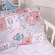 Подушка Kids Time 20-0028 Little girl Teddy хлопковая мягкая MirSon 50x70 см мульти