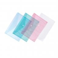 Папка-конверт на кнопці А4 прозора A1707-C Comix Папка-конверт на кнопці А4 прозора A1707-C Comix