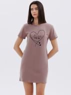 Туника домашняя Roksana HARMONY №1761/16646 р.L кофейный