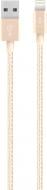 Кабель Belkin Lightning – USB 1,2 м золотий (F8J144BT04-GLD) PREMIUM METALLIC Lightning