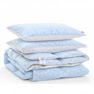 Набор пуховый №1924 Bio-Blue Деми 90% пух (подушка 50x70 мягкая) одеяло 220x240 см MirSon голубой