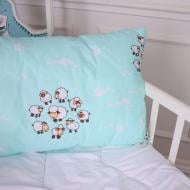 Подушка Kids Time 20-0030 Lambs хлопковая мягкая MirSon 50x70 см мульти