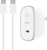 Мережевий зарядний пристрій Belkin Charger з кабелем USB-C to USB-C