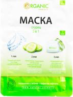 Маска для обличчя VIA Beauty ORGANIC з екстрактом огірка та ефектом зволоження і ліфтингу