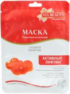 Маска VIA Beauty Placental Series активний ліфтинг з екстрактом червоної ікри 10 г