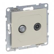 Розетка TV+SAT Legrand Suno IP20 слоновая кость 721271