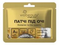 Маска під очі VIA Beauty Collagen Crystal колагенова з кристалами золота 10 г