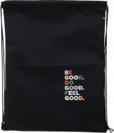 Сумка для обуви Luna Kids Be Good 45х35 см черная