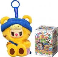 Коллекционная мягкая игрушка Pop Top с кольцом Rebel Bear серии Sweet Zoo Зоомалыши разноцветный CSRB010