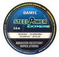 Волосінь DAM DAMYL Steelpower X-Treme 300м 0.3мм 7.9кг 51985