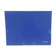 Папка пластиковая на резинках А4 синяя JJ40941-blue H-Tone