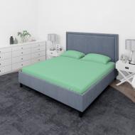 Простынь трикотажная на резинке 90x200 см классический зеленый Rigel