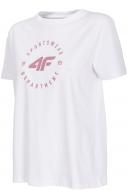Футболка 4F H4L20-TSD016-10S XS белый