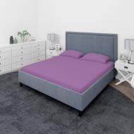 Простынь трикотажная на резинке 90x200 см королевская сирень Rigel