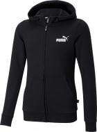 Джемпер Puma ESS SMALL LOGO FULL-ZIP HOODIE TR G 58703301 р.104 черный