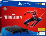 Ігрова консоль Sony PlayStation 4 Slim 1Tb Spider-Man (9763215) black