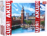 Набор пазлов Trefl (500 + 500 элементов) Прочида Кампания/Италия и Солнечный Лондон 37477/37329