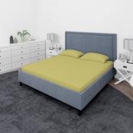 Простынь трикотажная на резинке 90x200 см лимон Rigel