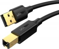 Кабель UGREEN US135 USB 2.0 AM to BM Print Cable 2 м black (20847)