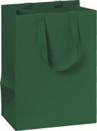 Пакет подарочный One Colour dark green 10x8x14 см STEWO