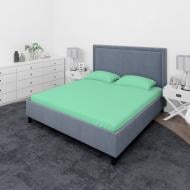 Простынь трикотажная на резинке 90x200 см салатовый Rigel