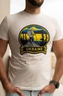 Футболка LOGOS-Tac з нанесенням Ukraine travel 04-09-00-0061 р.S молочний