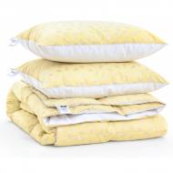 Набор пуховый №1938 Bio-Beige Деми 70% пух (подушка 50x70 средняя) одеяло 140x205 см MirSon бежевый