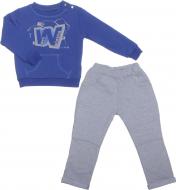 Костюм детский Фламинго р.110 синий с серым 862-311