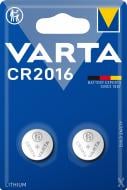 Батарейка Varta BLI 2 lithium CR2016/CR 2 шт.