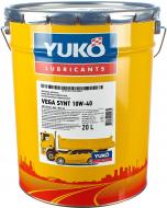Моторное масло полусинтетическое YUKO (VUKO) Vega Synt 10W-40 20 л