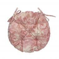 Подушка на стілець Paris Вензель теракот D40 La Nuit