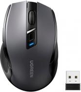 Мышка беспроводная UGREEN MU006 Ergonomic Wireless Mouse 2.4G Wireless & Bluetooth black (90855)