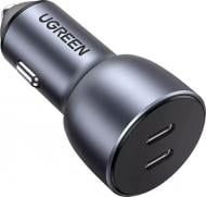 Автомобильное зарядное устройство UGREEN CD213 PD Car Charger Space Grey 70594