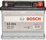 Аккумулятор автомобильный Bosch S3 41Ah 360A 12V «+» справа (0092S30010)