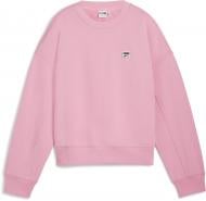 Свитшот Puma DOWNTOWN RE:COLLECTION OVERSIZED CREW TR 62678548 р.L розовый