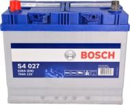 Аккумулятор автомобильный Bosch 6 CT-70 70Ah 630A 12V «+» слева (0092S40270)