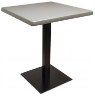 Стіл обідній Topalit 600/600 мм Brushed Silver 0107